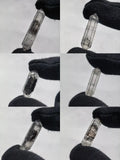 Natural Sketch Quartz & Black Inclusion Double Terminated Crystal Set (No.8)