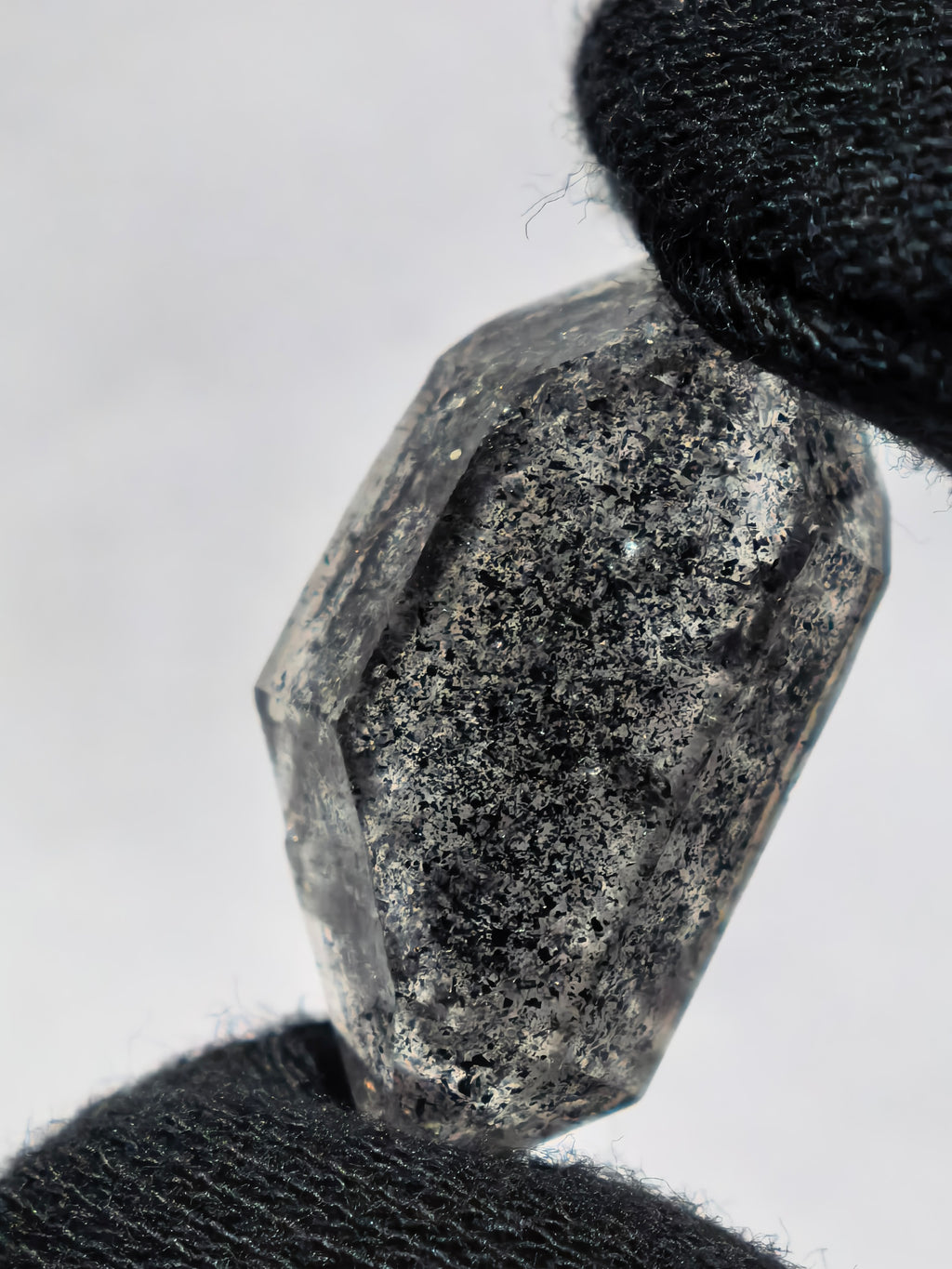 Natural Starry Black Inclusion Quartz Crystal (No.9)