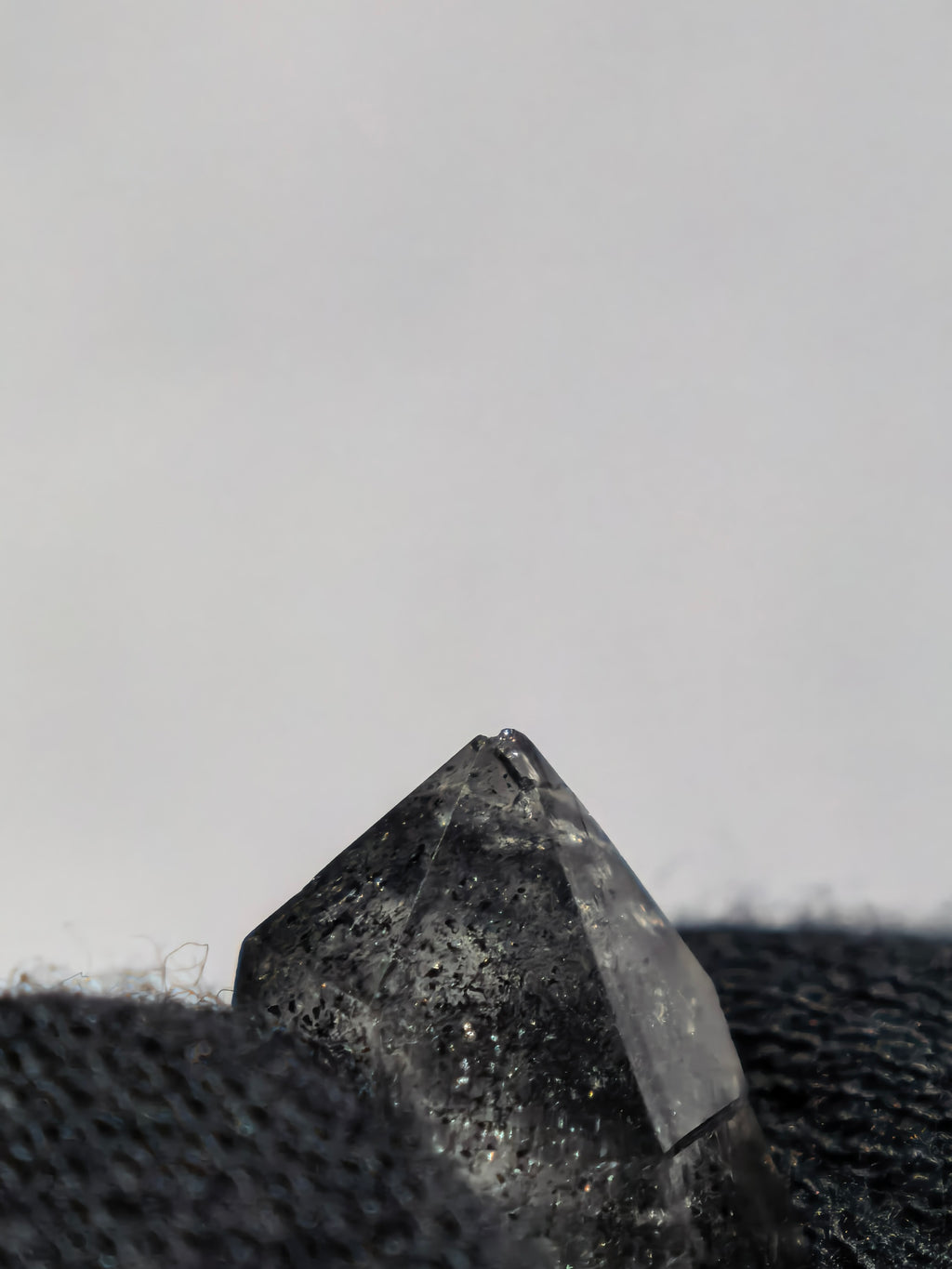 Natural Starry Black Inclusion Quartz Crystal (No.9)