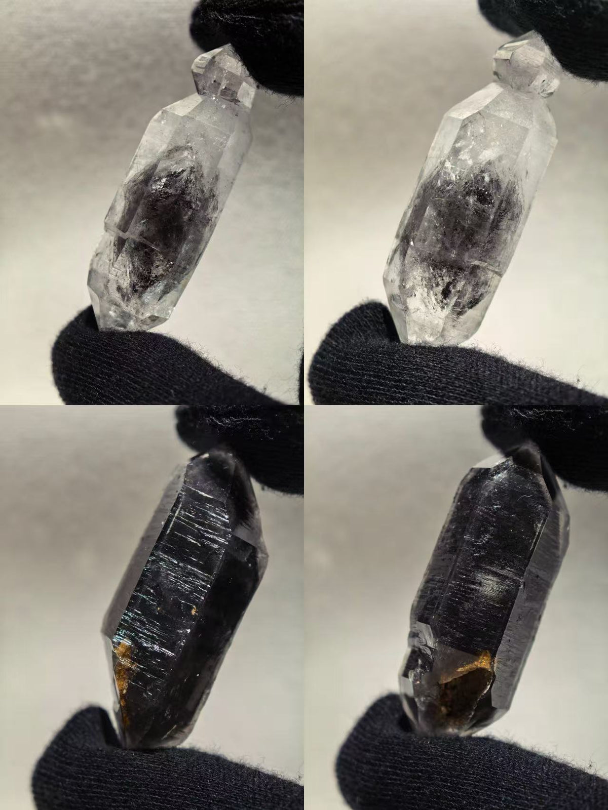 Natural Quartz Crystal Set – Handheld & Display Pieces (No.20)