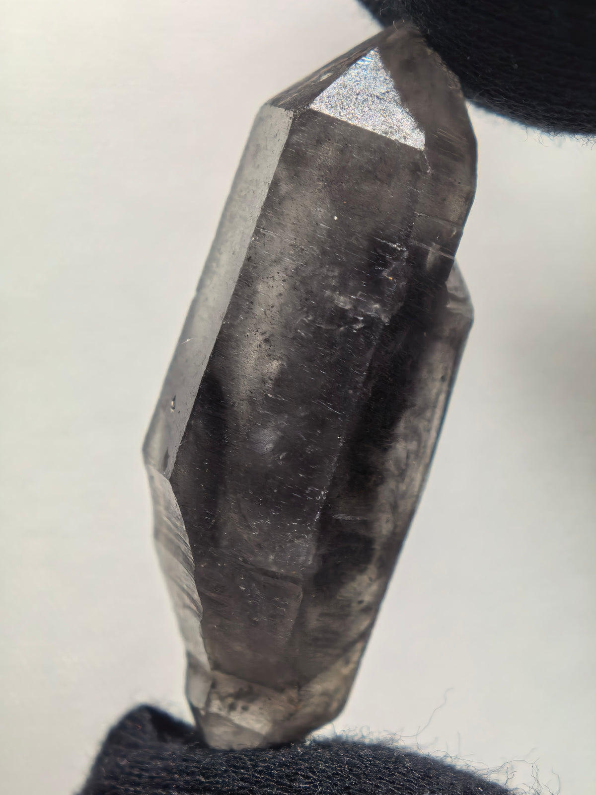 Natural Double Terminated Quartz Crystal Set – Handheld / Display Size (No.5)