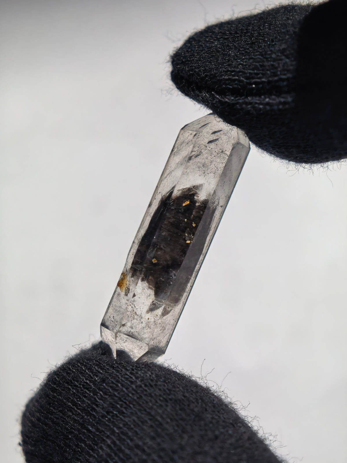 Natural Inclusion Quartz Double Terminated Crystal Set (No.10)
