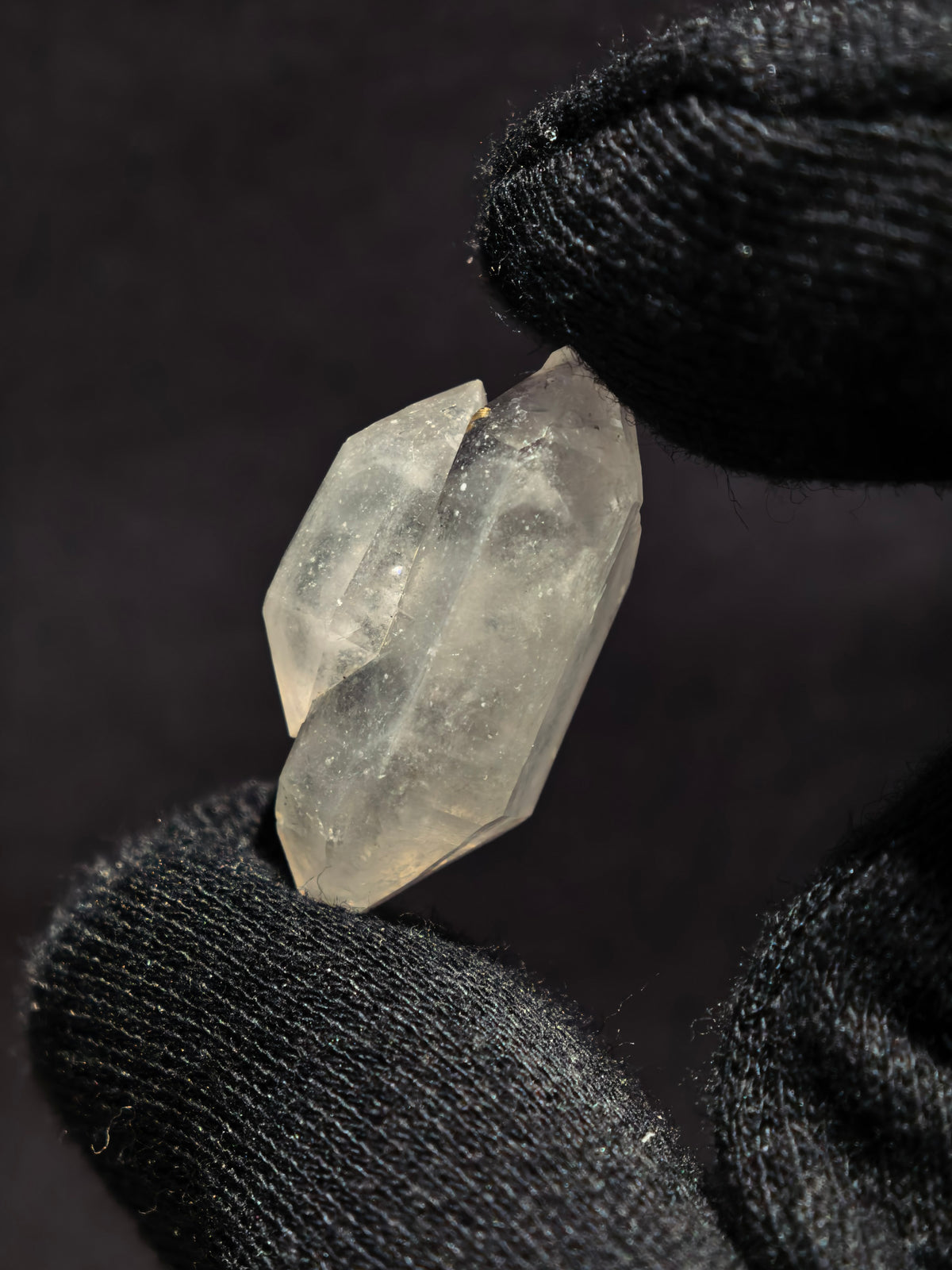 Natural Milky Quartz Double Terminated Crystal Set (No.14)