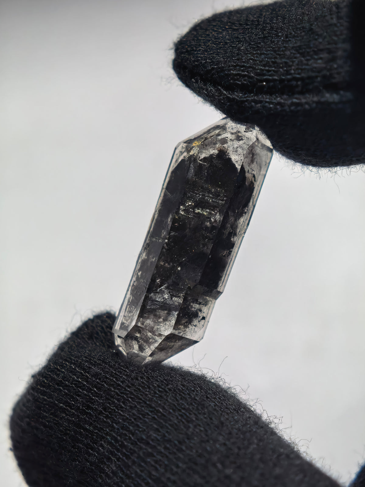 Natural Inclusion Quartz Double Terminated Crystal Set (No.10)