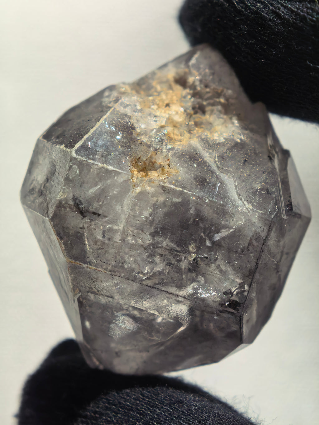 Natural Double Terminated Quartz Crystal Set – Handheld / Display Size (No.5)