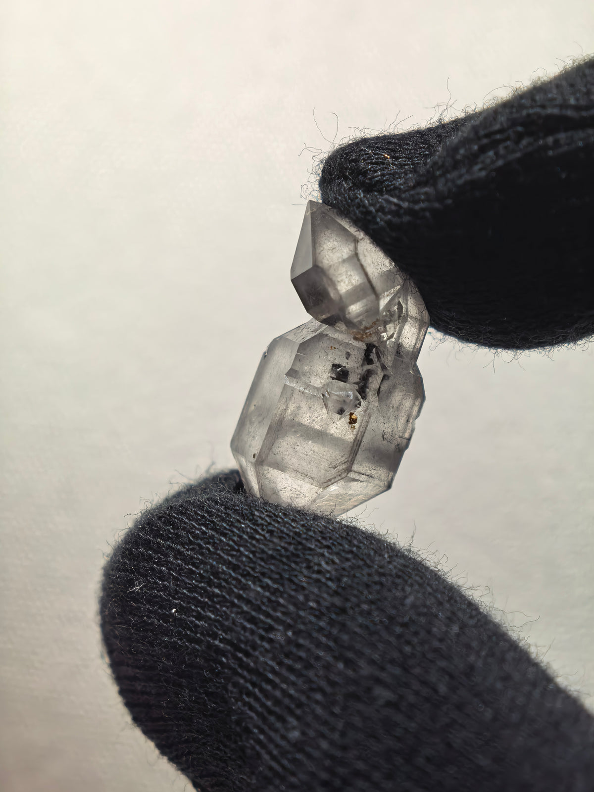 Natural Sketch Quartz Double Terminated Crystal Set (No.1)