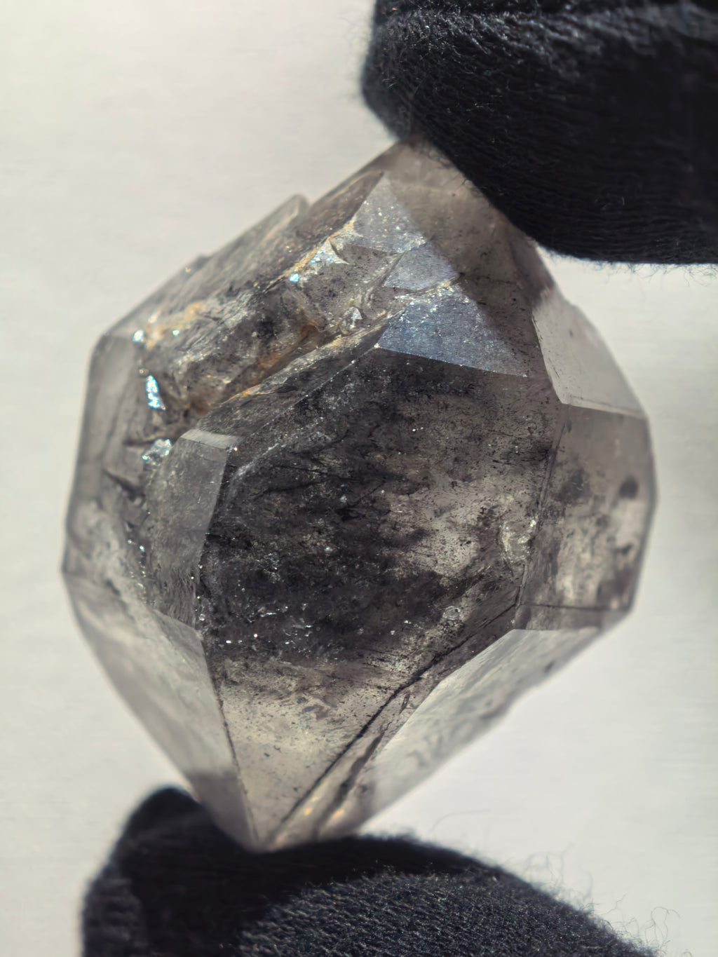 Natural Double Terminated Quartz Crystal Set – Handheld / Display Size (No.5)